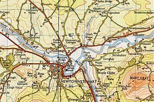 Map of Pubble & Newtownstewart